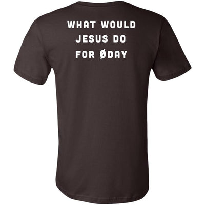 What would Jesus do for 0day - Canvas Mens Shirt by MyHackerTech