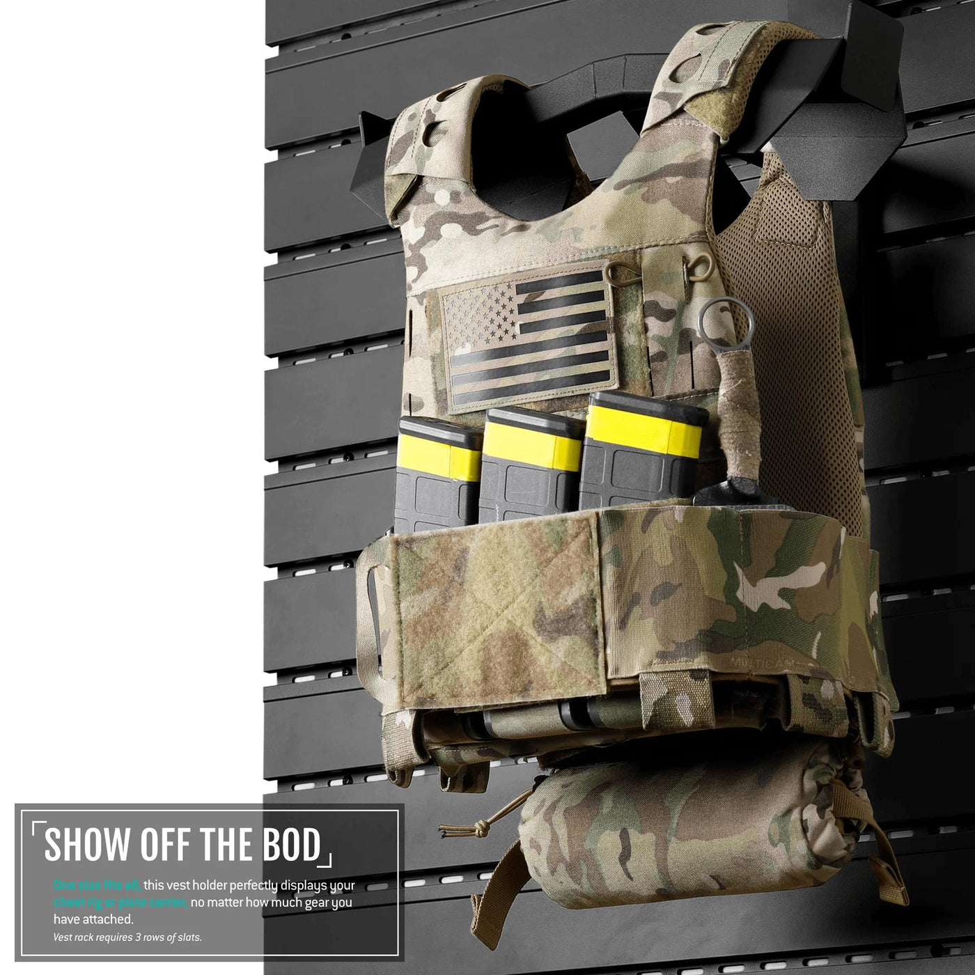 Wall Rack System - Tactical Gear Rack by MyHackerTech