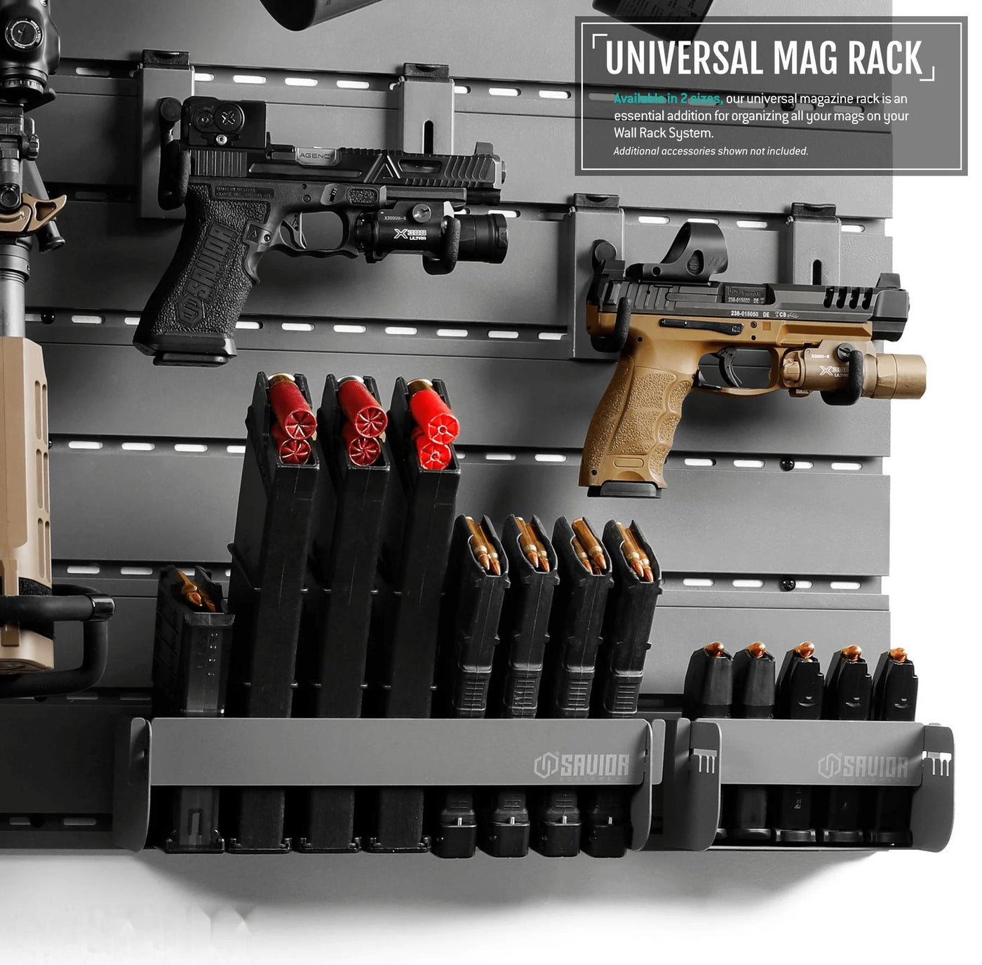 Wall Rack System - Universal Mag Holder (Multiple Sizes) by MyHackerTech