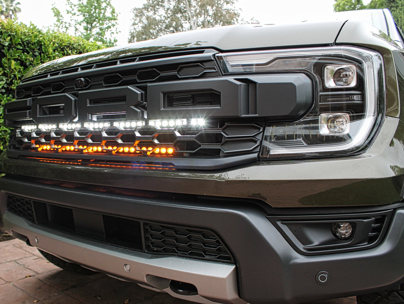 2024+ Ford Ranger Raptor Dual Light Bars by MyHackerTech