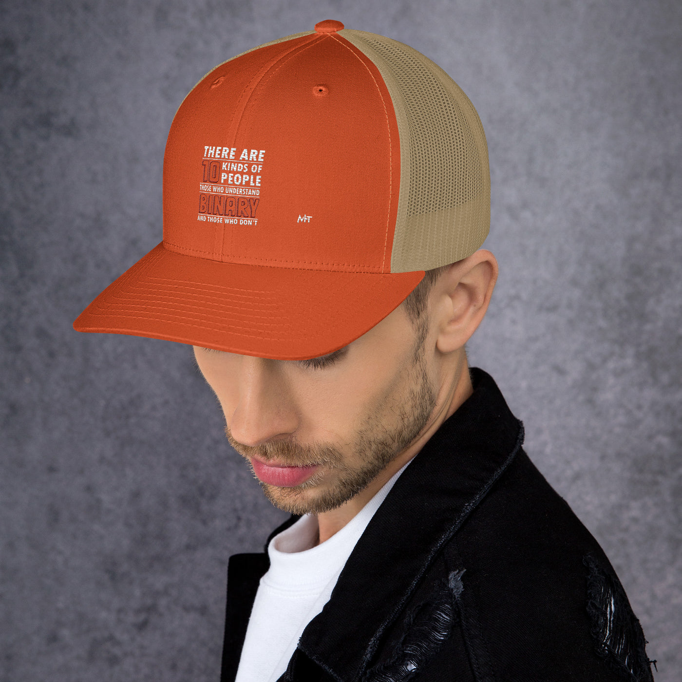 There are 10 kinds of People - Trucker Cap