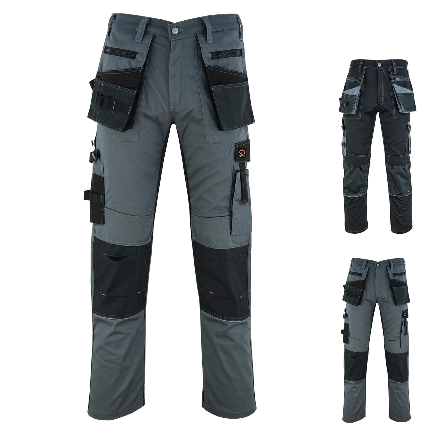 Riggermen Mens Work Pants Lightweight Cargo Tactical Trouser with Holster Pockets Relaxed Fit Safety Pants for Construction by MyHackerTech