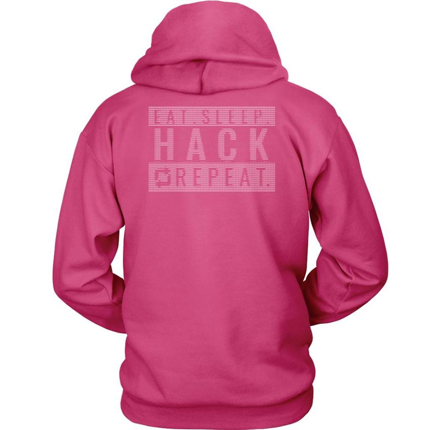 Eat sleep hack repeat v1- Unisex Hoodie by MyHackerTech