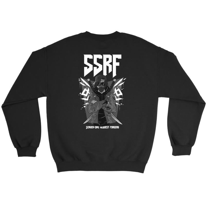 SSRF - Server-side request forgery - Crewneck Sweatshirt by MyHackerTech