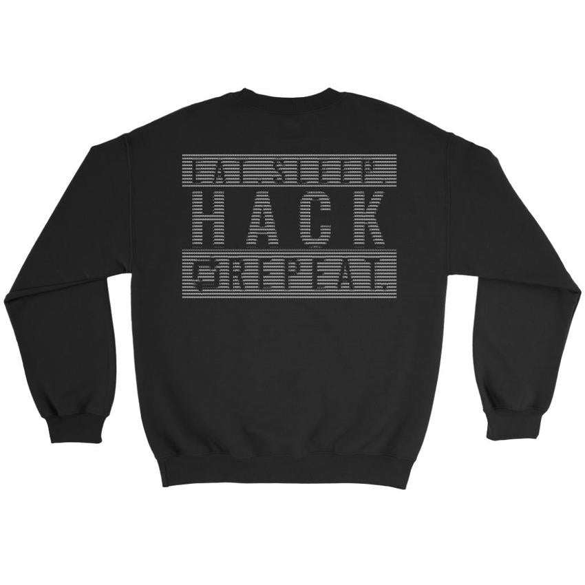 Eat sleep hack repeat v1 - Crewneck Sweatshirt by MyHackerTech