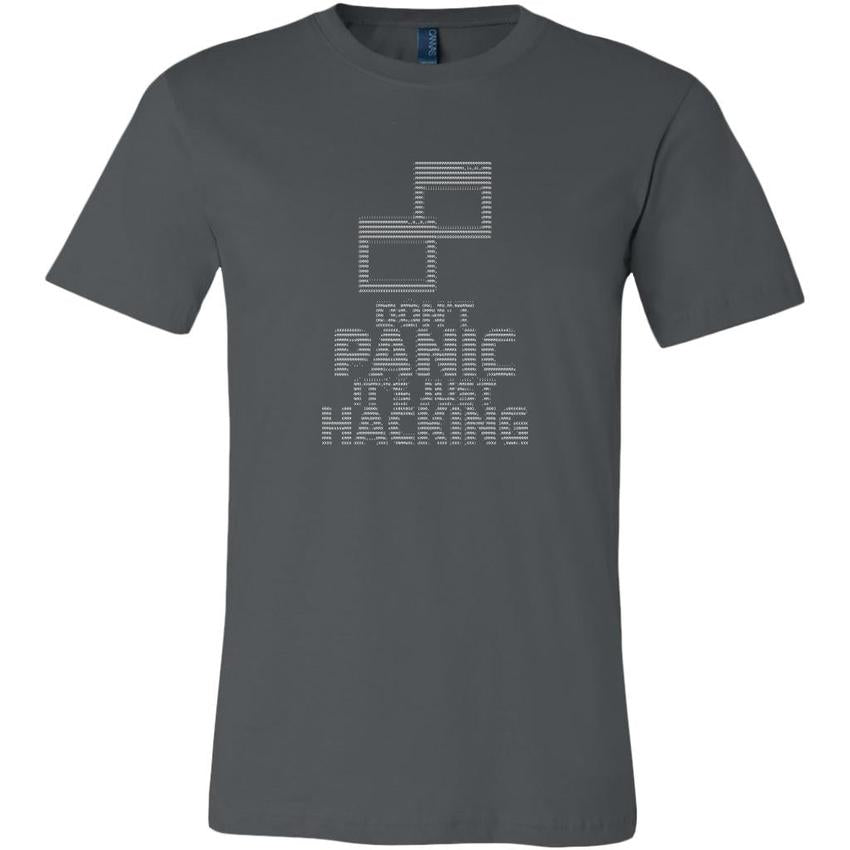 Don't panic it's just hacking - Canvas Mens Shirt by MyHackerTech