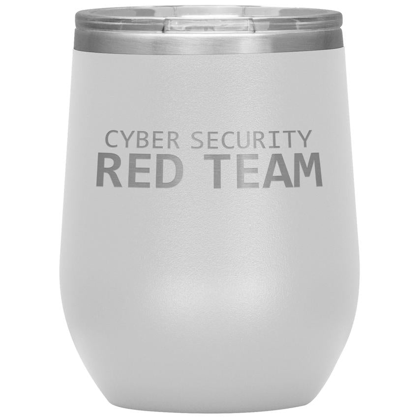Cyber Security Red Team - Wine Tumbler by MyHackerTech