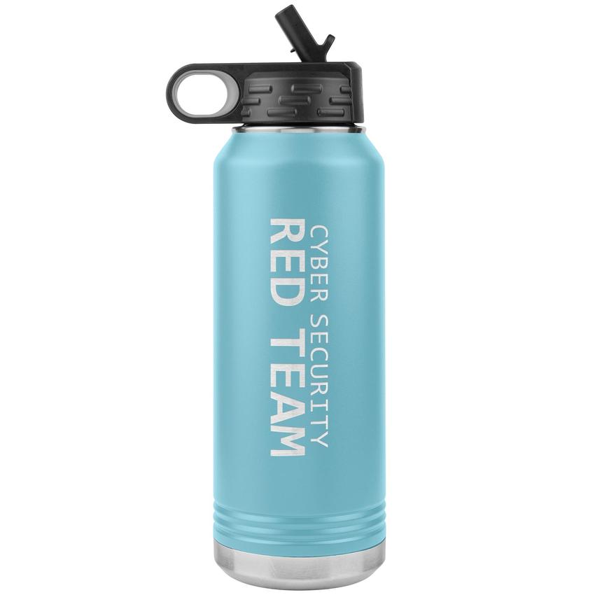 Cyber Security Red Team - 32oz Water Bottle Tumbler by MyHackerTech