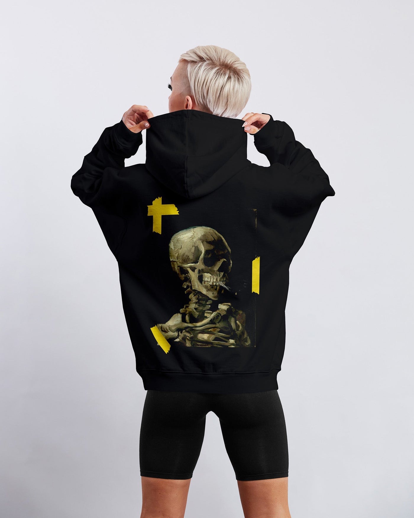Skull Artwork Hoodie by MyHackerTech
