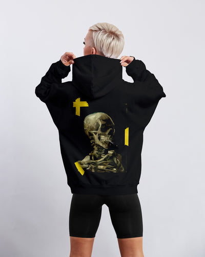 Skull Artwork Hoodie by MyHackerTech