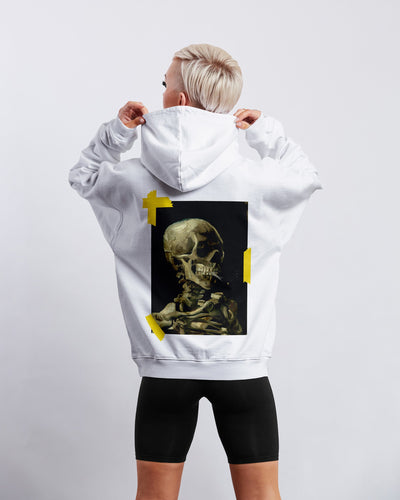 Skull Artwork Hoodie by MyHackerTech
