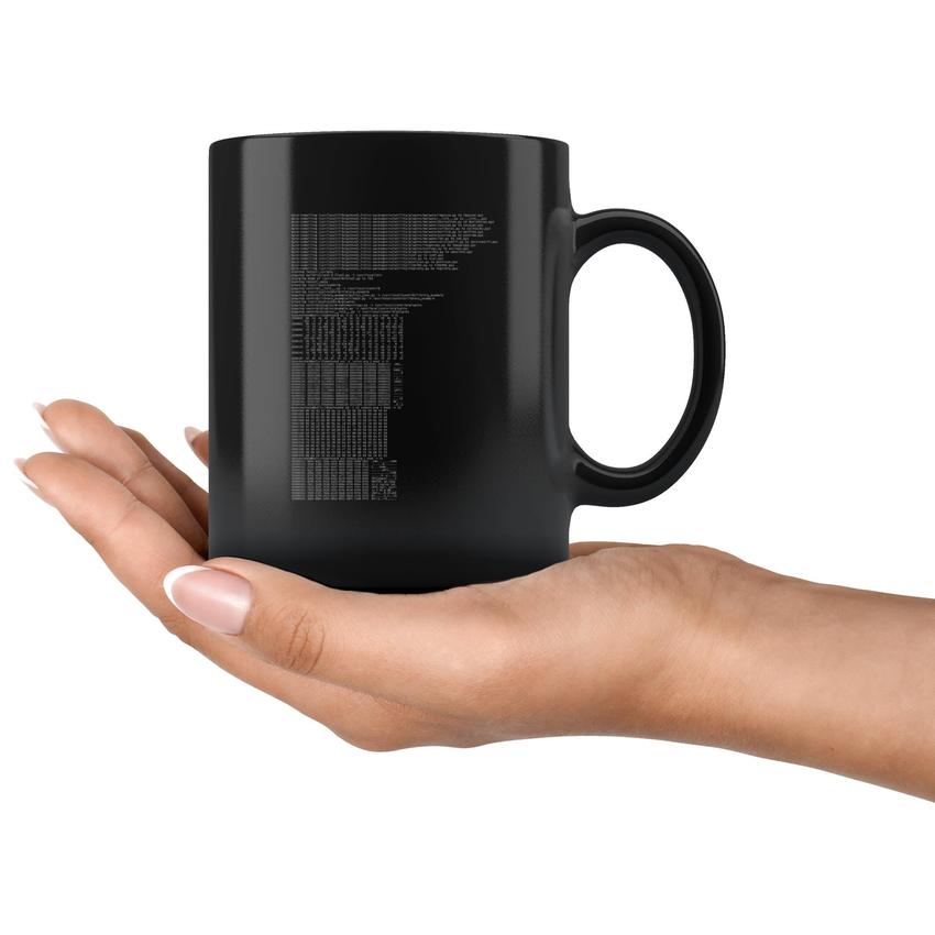 Hex dump - Mug by MyHackerTech