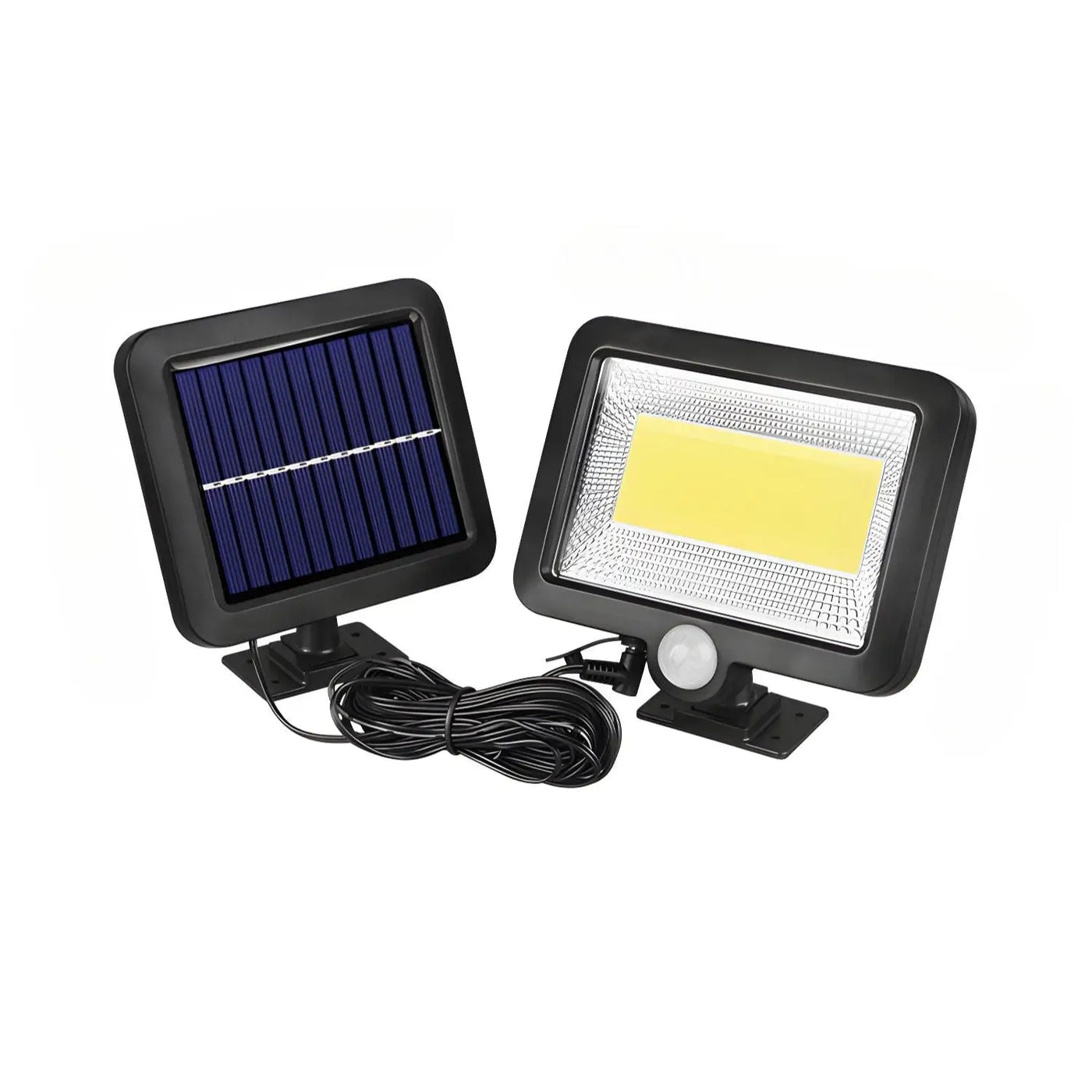 Split LED Solar Wall Light with Motion Sensor & Remote for Outdoor by MyHackerTech