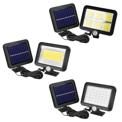 Split LED Solar Wall Light with Motion Sensor & Remote for Outdoor by MyHackerTech