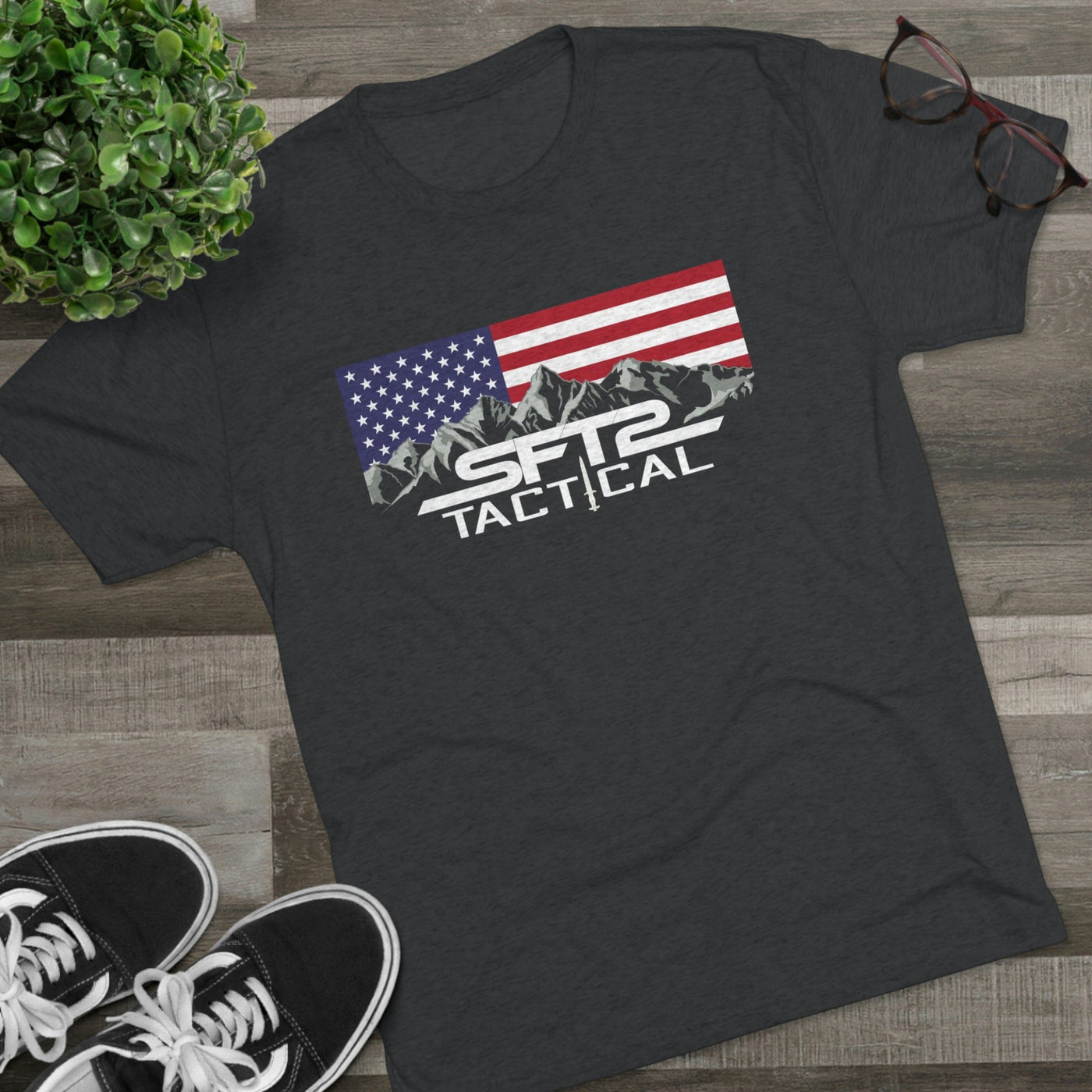 America's Favorite Logo Tri-Blend Crew Tee by MyHackerTech