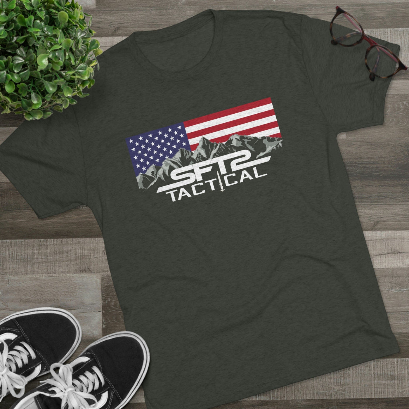 America's Favorite Logo Tri-Blend Crew Tee by MyHackerTech