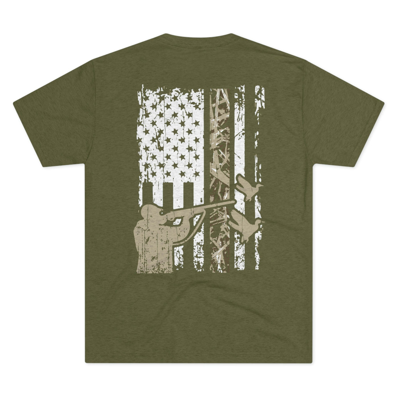 American Waterfowl - Tri-Blend Crew Tee by MyHackerTech