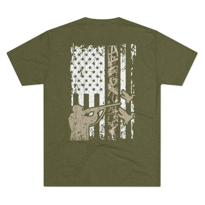 American Waterfowl - Tri-Blend Crew Tee by MyHackerTech