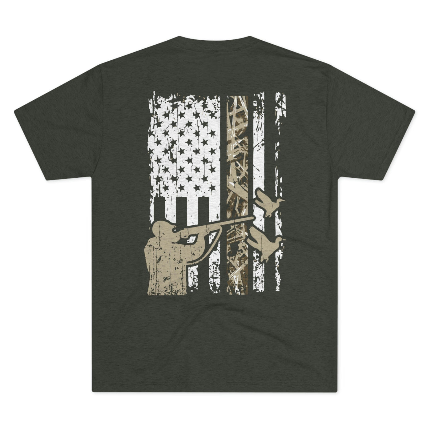 American Waterfowl - Tri-Blend Crew Tee by MyHackerTech