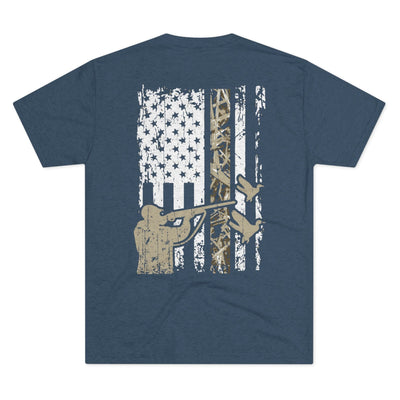 American Waterfowl - Tri-Blend Crew Tee by MyHackerTech