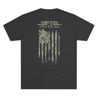 Camo Patriot Flag T-Shirt by MyHackerTech