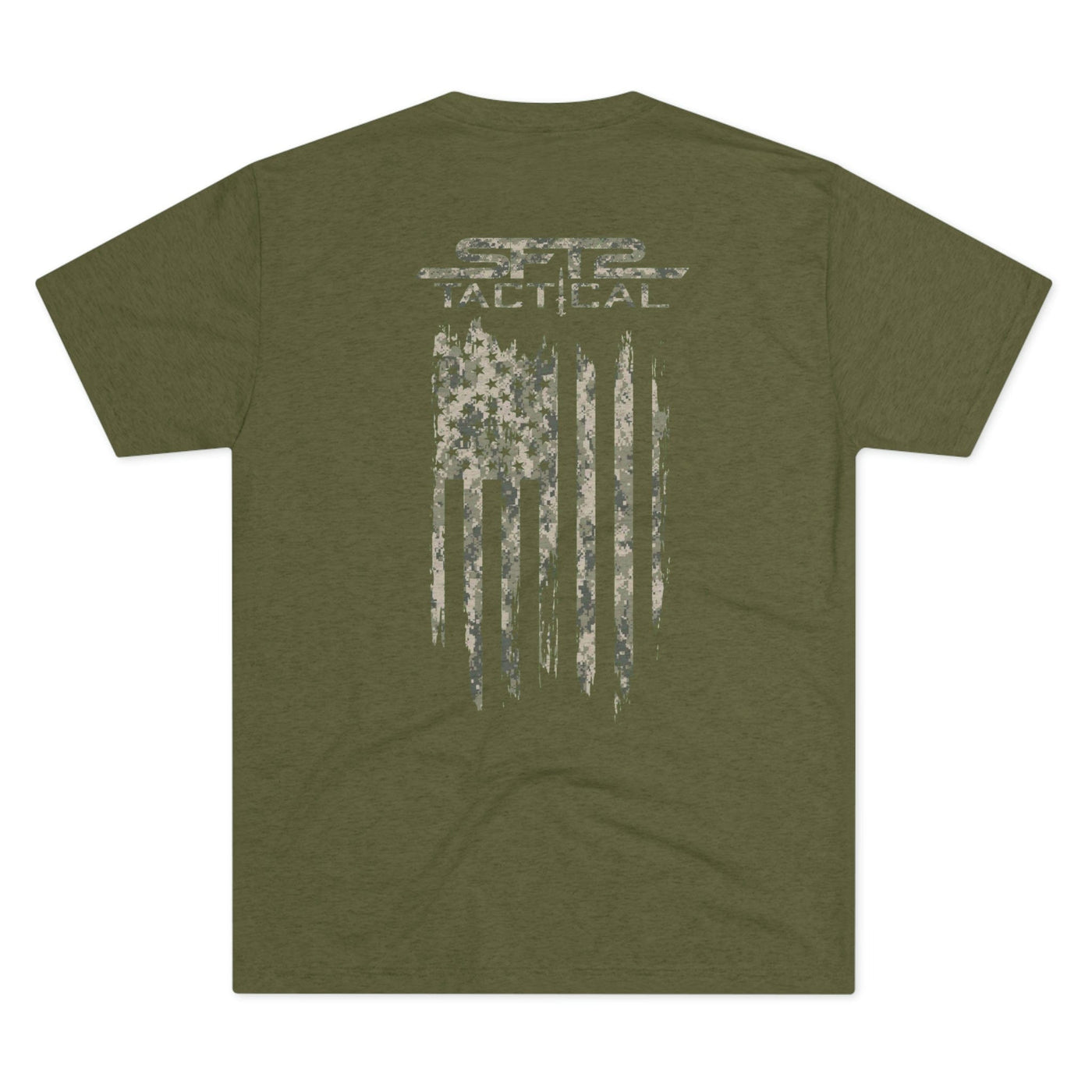 Camo Patriot Flag T-Shirt by MyHackerTech