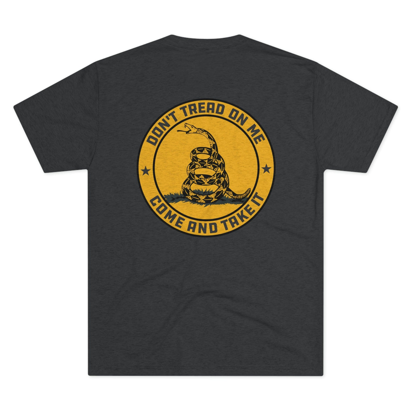Don't Tread On Me Tri-Blend Crew Tee by MyHackerTech