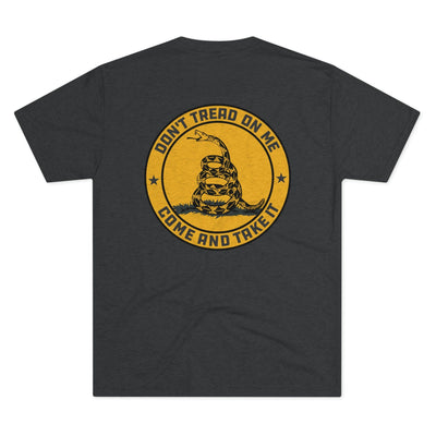 Don't Tread On Me Tri-Blend Crew Tee by MyHackerTech