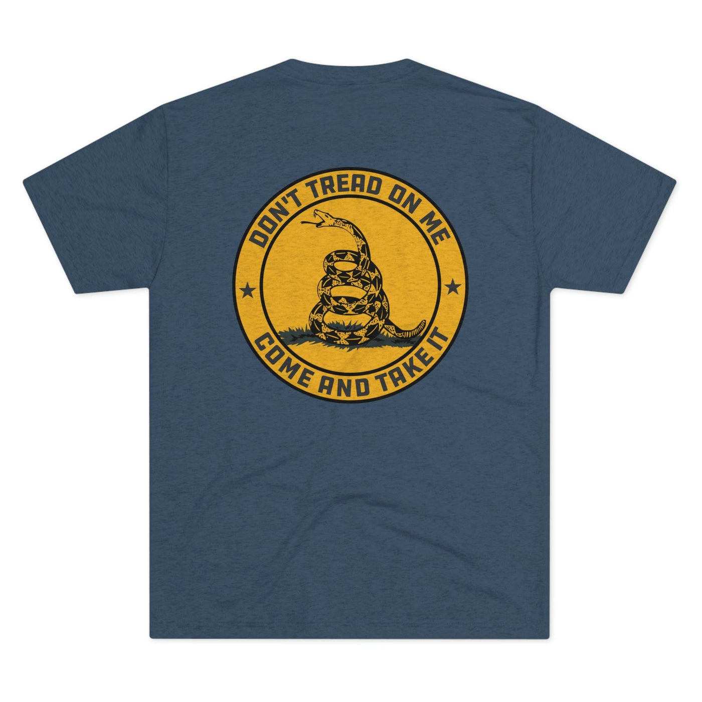 Don't Tread On Me Tri-Blend Crew Tee by MyHackerTech