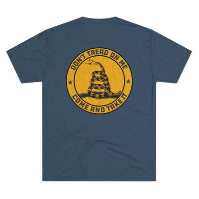 Don't Tread On Me Tri-Blend Crew Tee by MyHackerTech