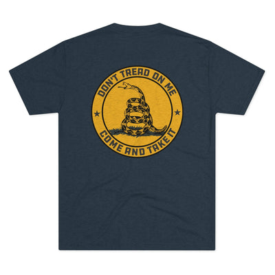 Don't Tread On Me Tri-Blend Crew Tee by MyHackerTech