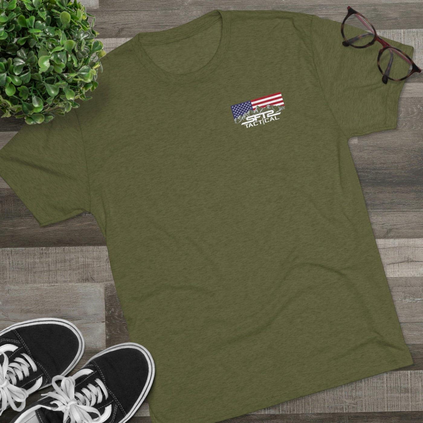 Over My Dead Body - Tri-Blend Crew Tee by MyHackerTech