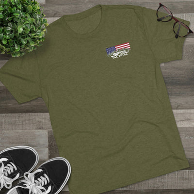 Over My Dead Body - Tri-Blend Crew Tee by MyHackerTech