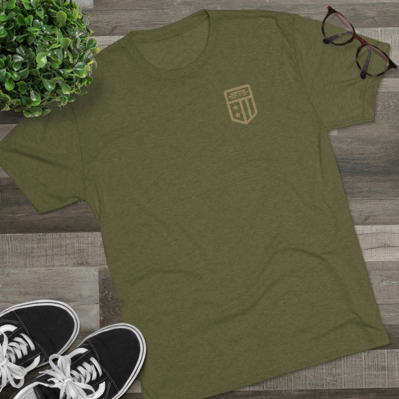 Patriot - Tri-Blend Crew Tee by MyHackerTech