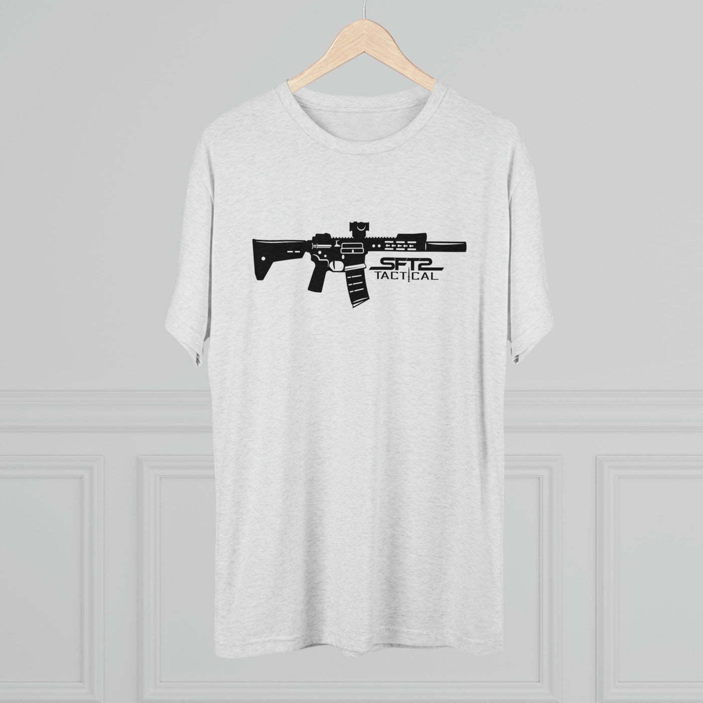 This is My Rifle - Tri-Blend Crew Tee by MyHackerTech