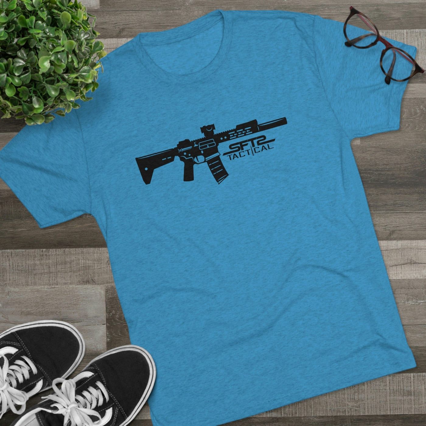 This is My Rifle - Tri-Blend Crew Tee by MyHackerTech