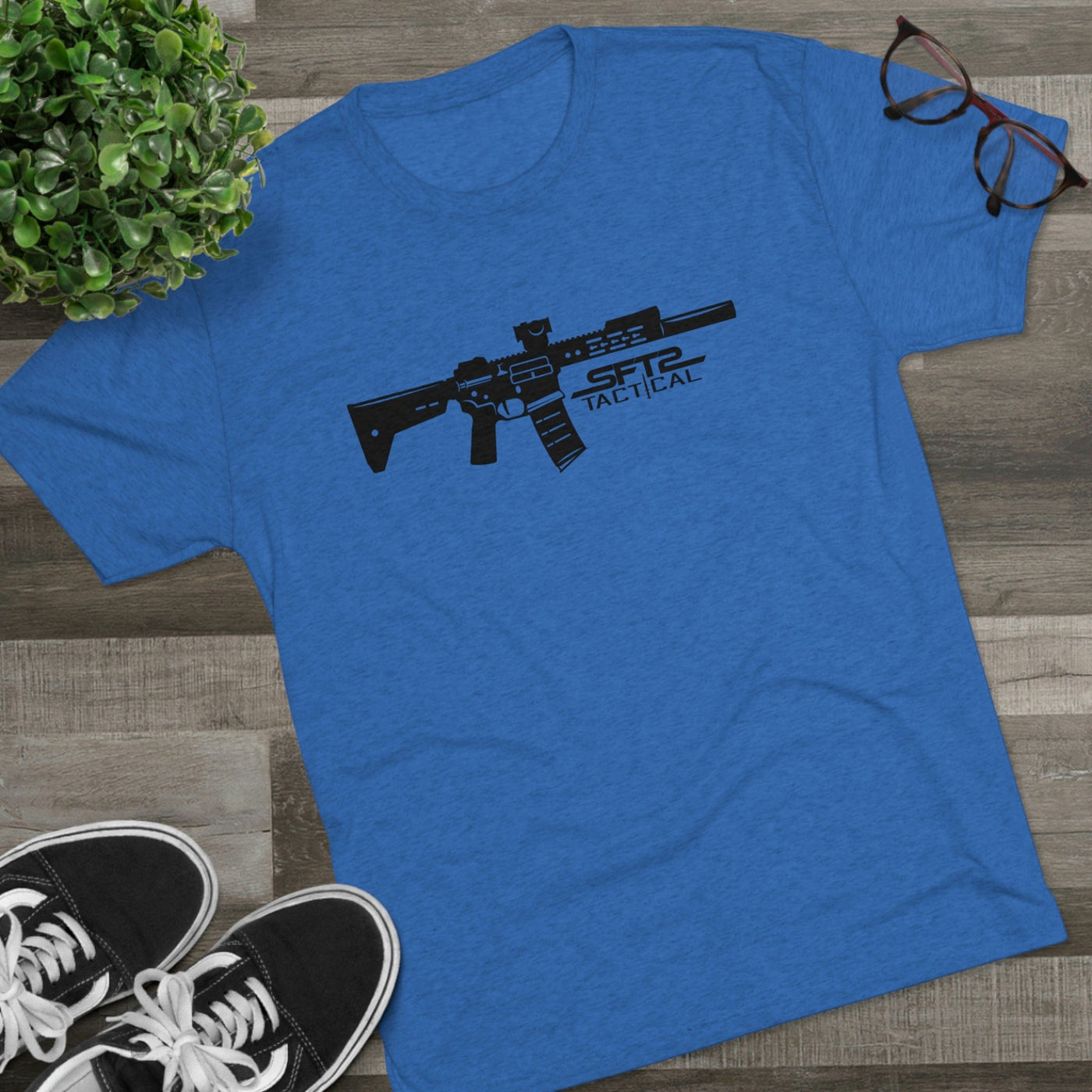 This is My Rifle - Tri-Blend Crew Tee by MyHackerTech