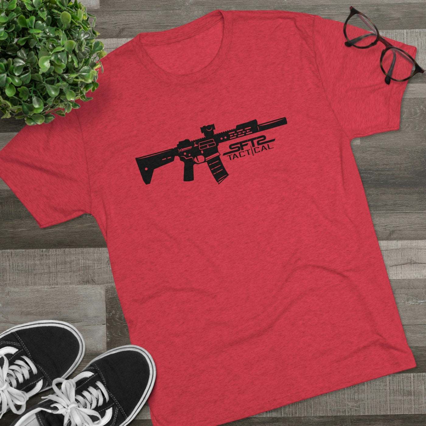 This is My Rifle - Tri-Blend Crew Tee by MyHackerTech