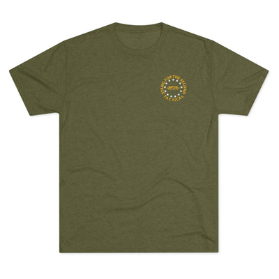 Don't Tread On Me Tri-Blend Crew Tee by MyHackerTech