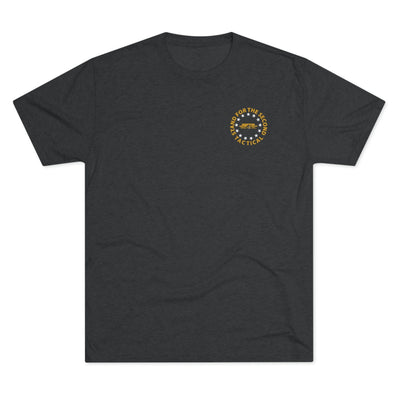 Don't Tread On Me Tri-Blend Crew Tee by MyHackerTech