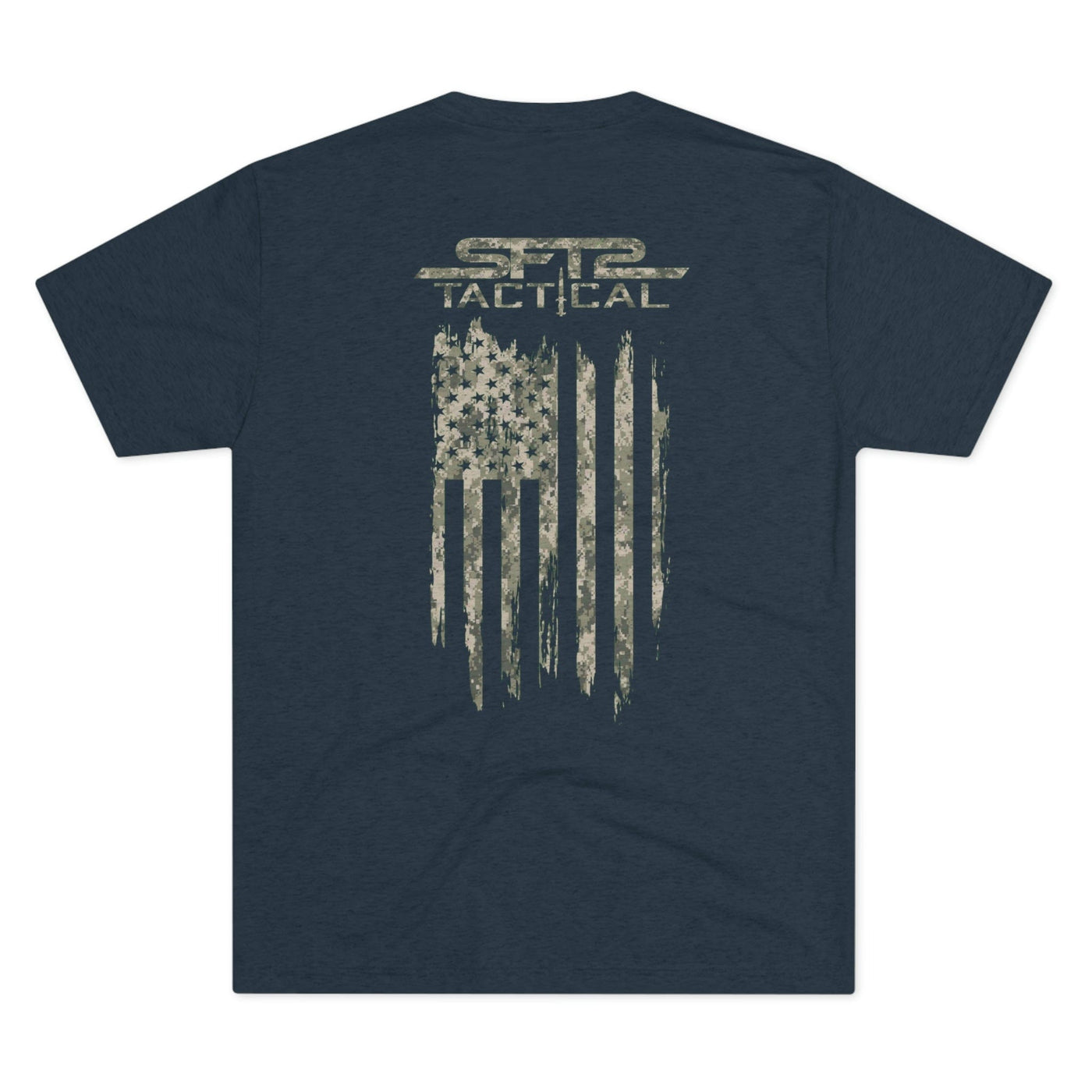 Camo Patriot Flag T-Shirt by MyHackerTech