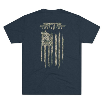 Camo Patriot Flag T-Shirt by MyHackerTech