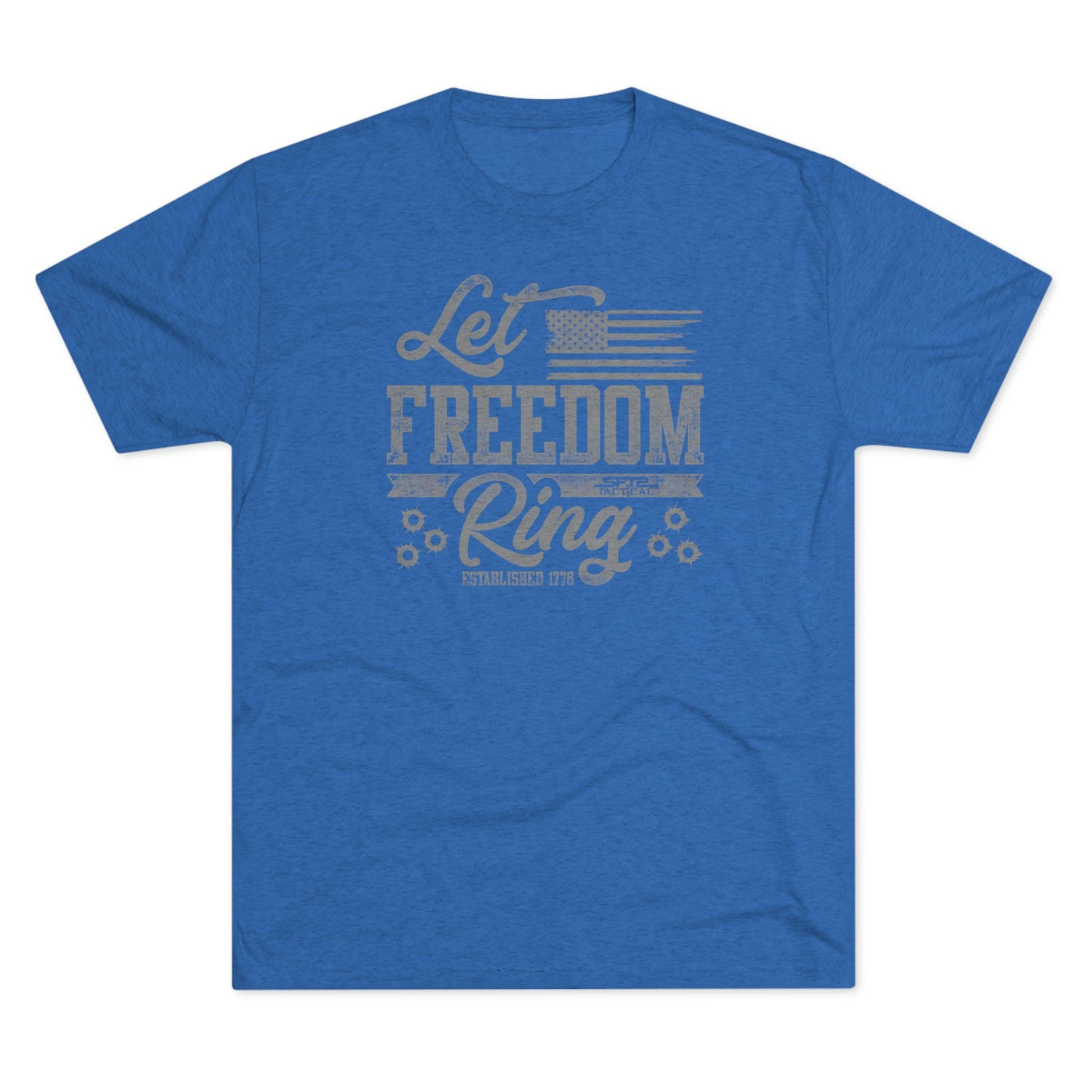 Let Freedom Ring - Tri-Blend Crew Tee by MyHackerTech