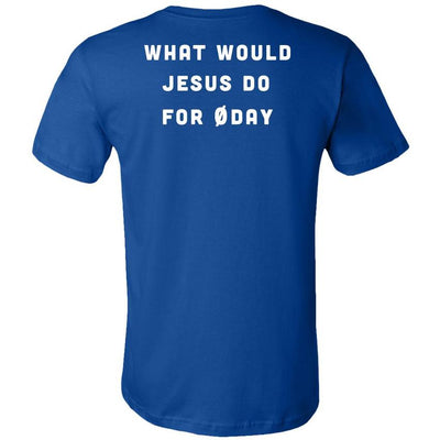 What would Jesus do for 0day - Canvas Mens Shirt by MyHackerTech