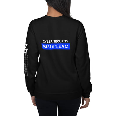 Cyber Security Blue Team V6 - Unisex Sweatshirt ( Back Print )