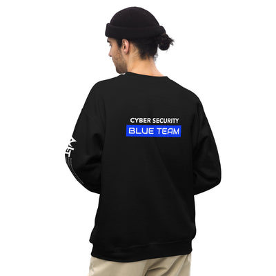 Cyber Security Blue Team V12 - Unisex Sweatshirt ( Back Print )