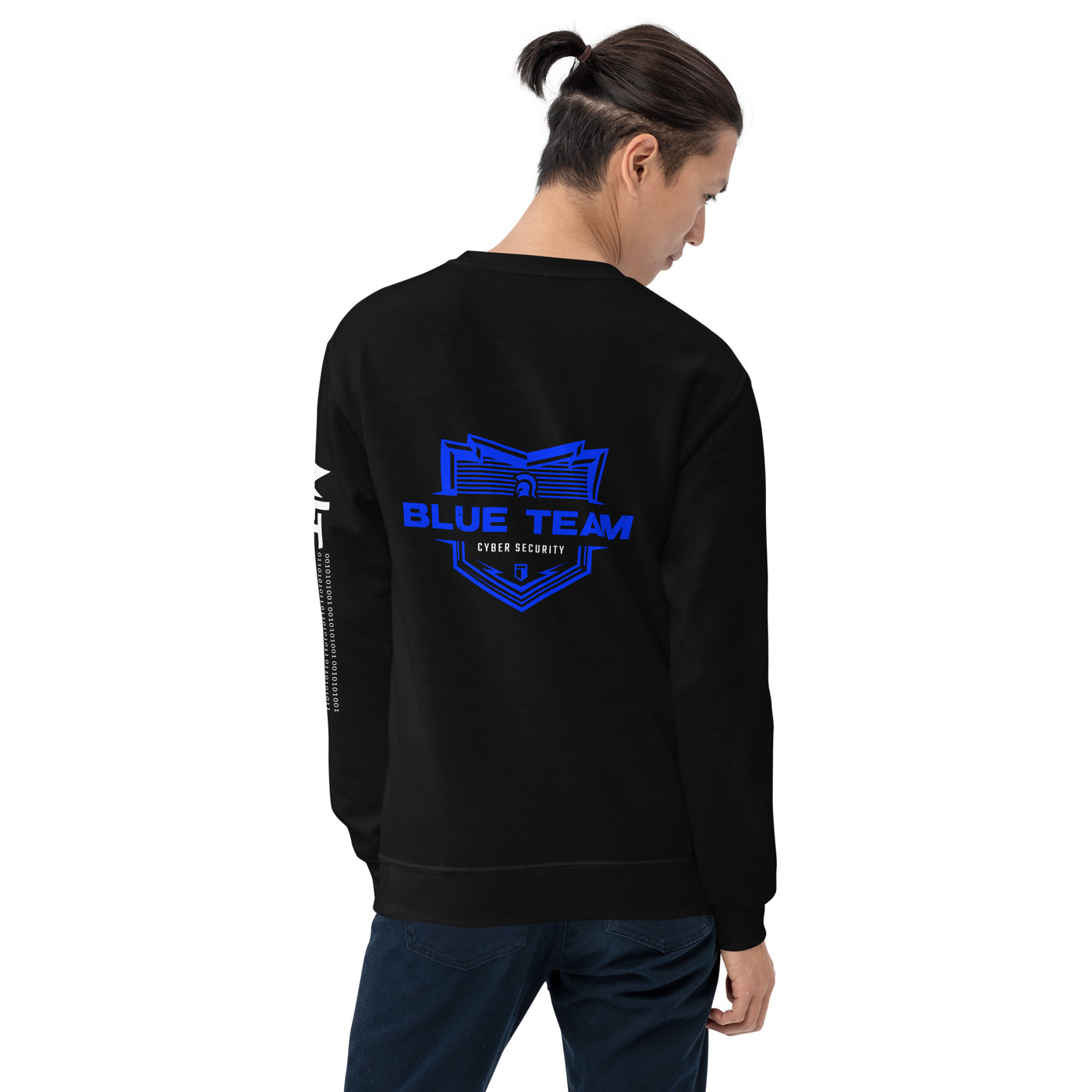 Cyber Security Blue Team V14 - Unisex Sweatshirt ( Back Print )