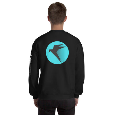 Parrot OS - The operating system for Hackers - Unisex Sweatshirt (back print)