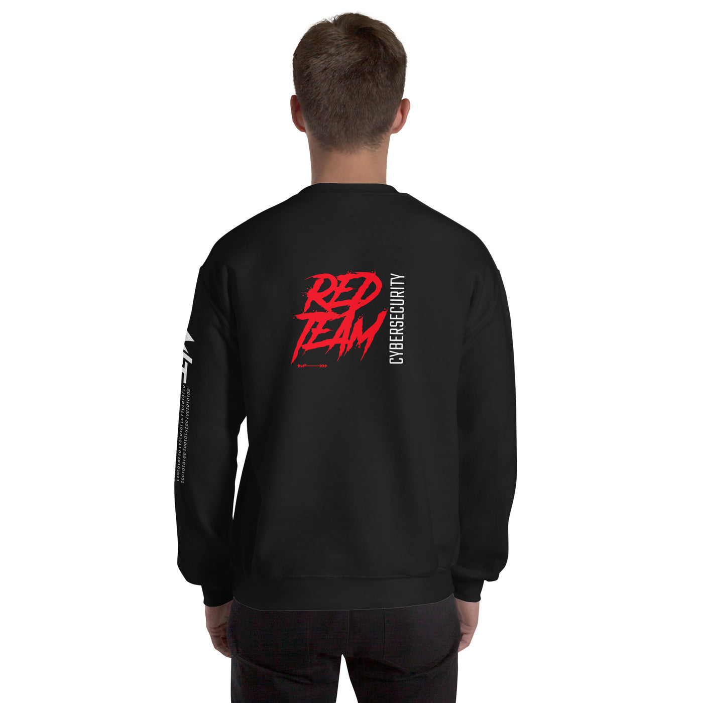 Cyber Security Red Team V6 - Unisex Sweatshirt ( Back Print )
