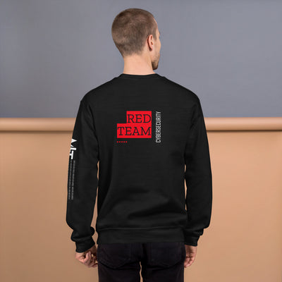 Cyber Security Red Team V13 - Unisex Sweatshirt ( Back Print )